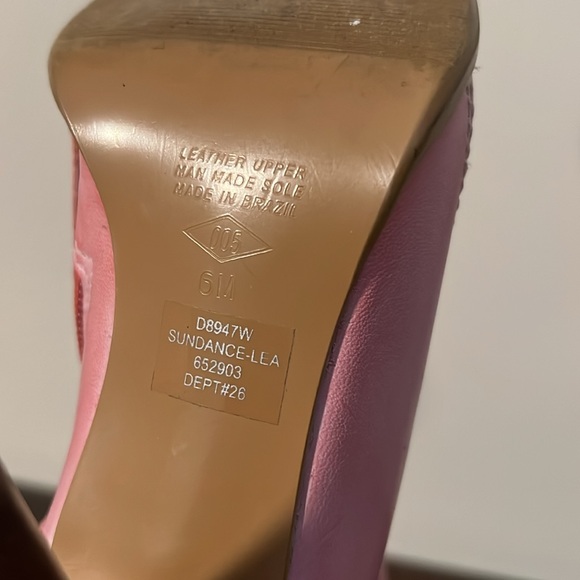 Vintage Genuine Leather BP. Heels - Picture 8 of 10